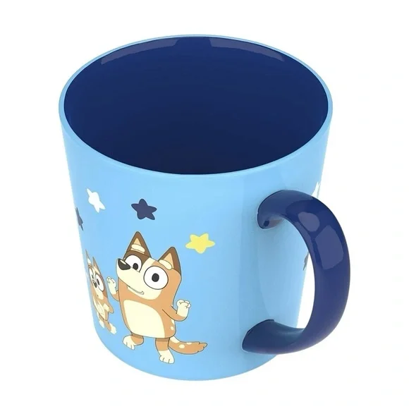 1 Bluey Mug, Blue with Bluey’s Family, 15 oz - Picture 8 of 10
